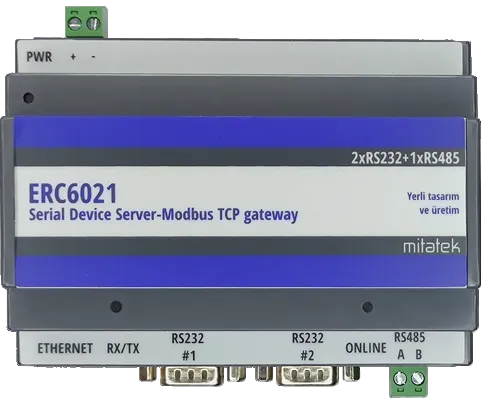 ERC6021 Modbus TCP Gateway